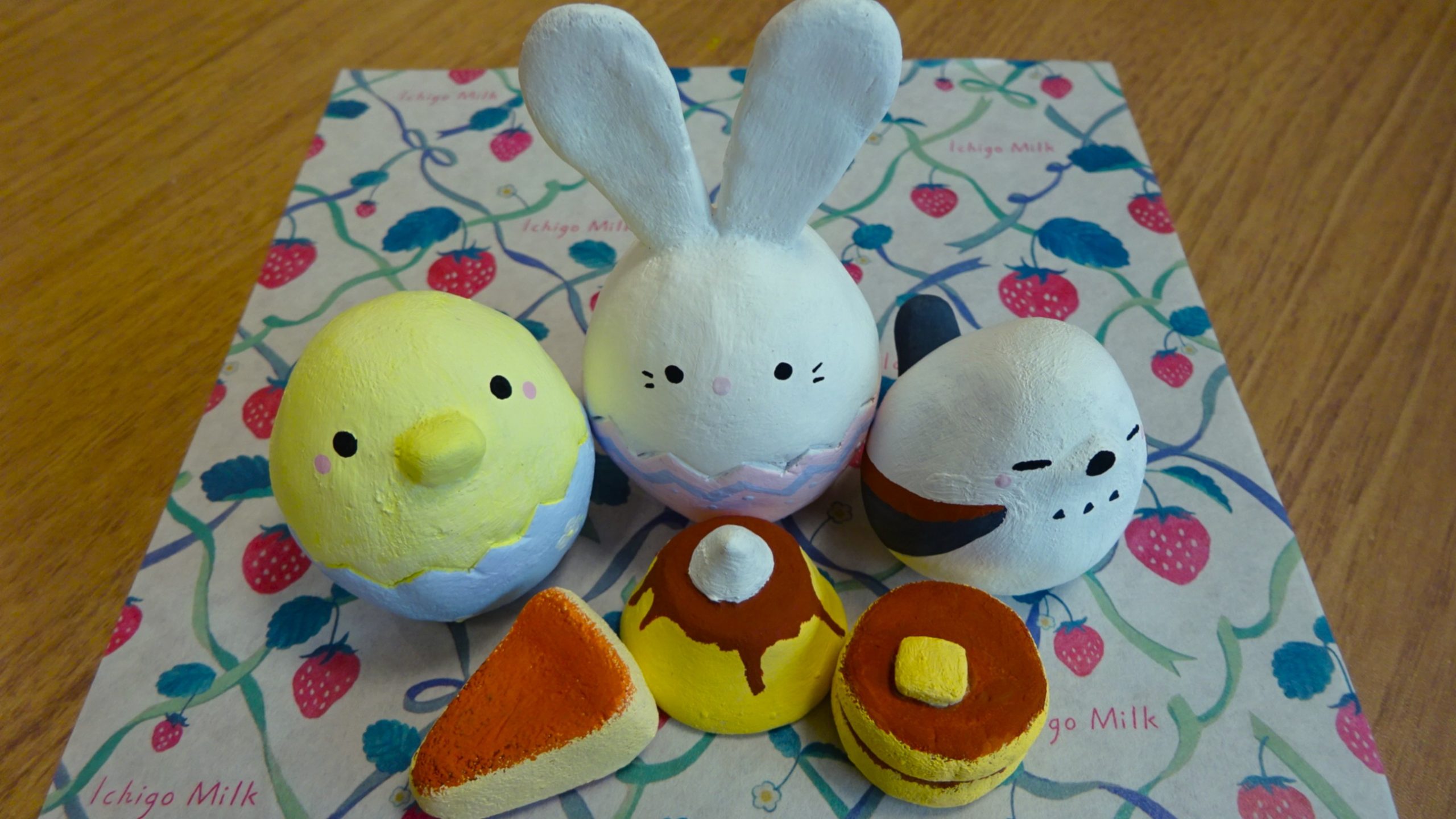 小鳥とうさぎの陶芸